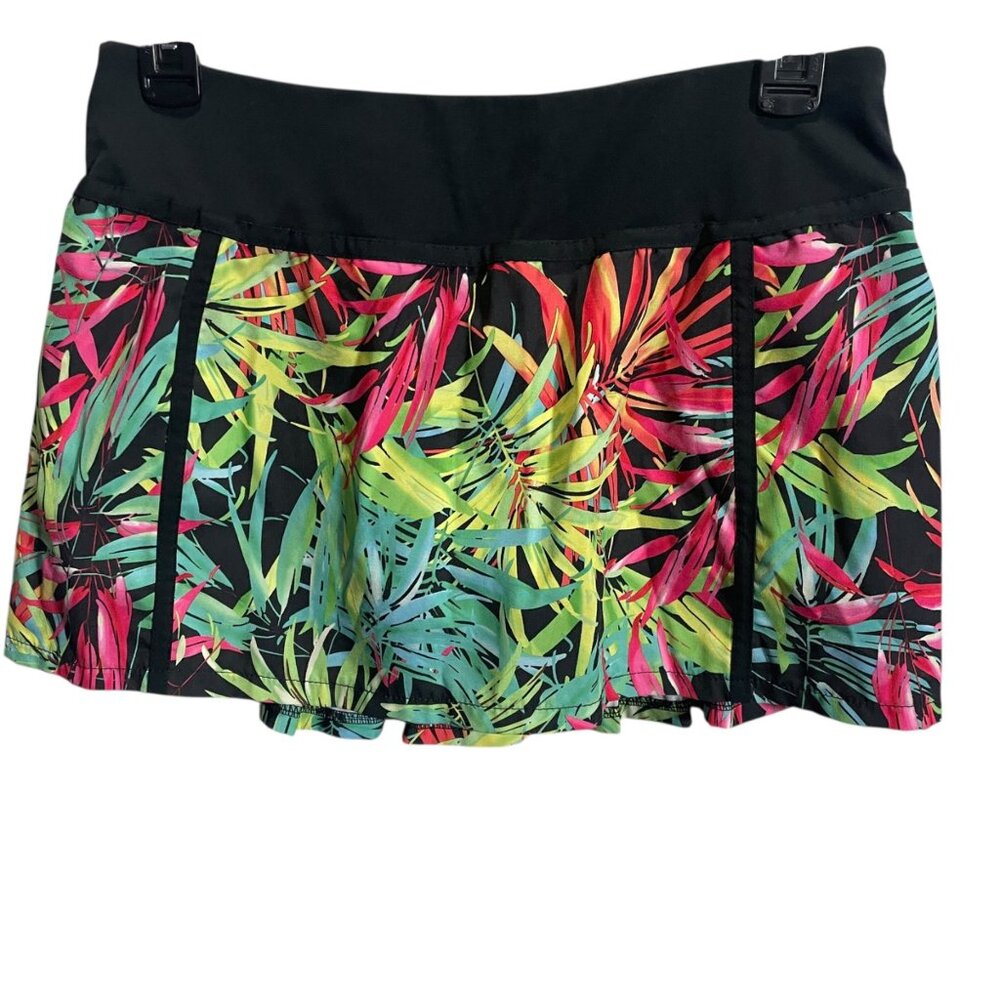 Fabletics Womens Tropical‎ Print Athletic Skort Size S Multicolor